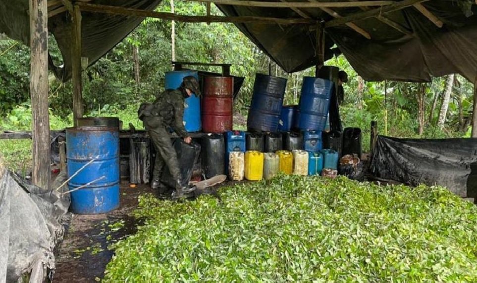 Cinco Laboratorios De Droga Destruidos Y Capturados En Flagrancia En El