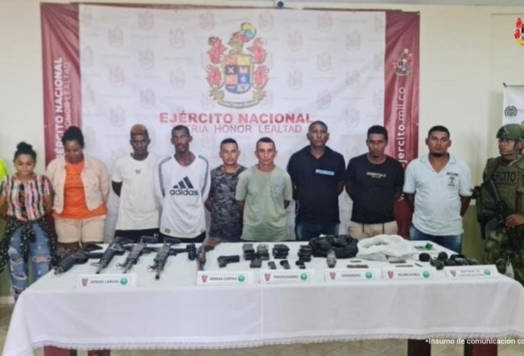 Cinco Presuntos Integrantes Del Clan Del Golfo Fueron Capturados En ...